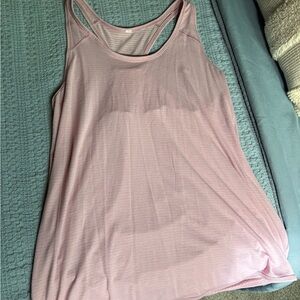 lululemon athletica Pink Racerback Tank Top